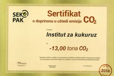 Institut doprinosi uštedi emisije CO2