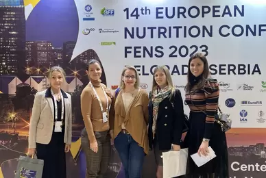 Naši istraživači na međunarodnoj konferenciji 14th European Nutrition Conference (ENC) FENS 2023