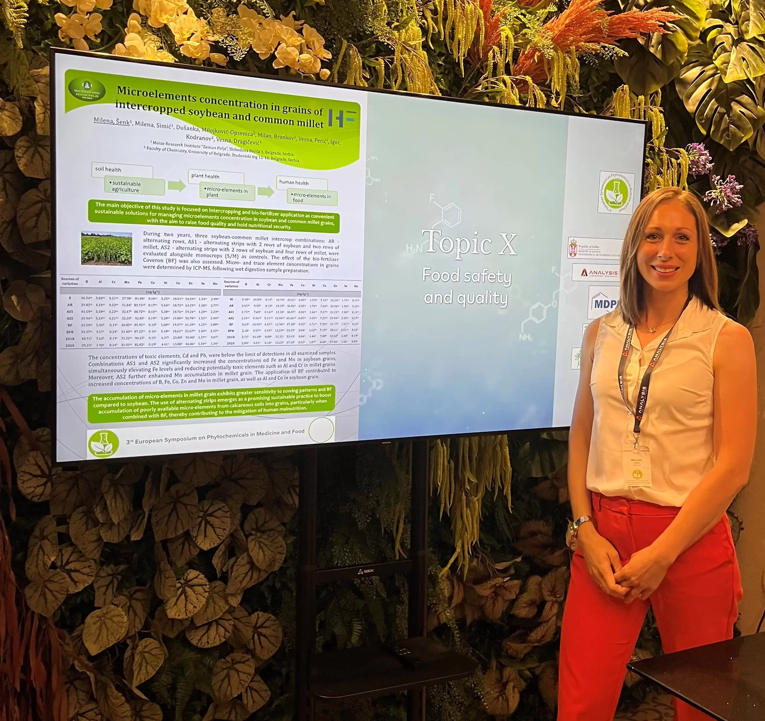 Učešće istraživača Instituta na - 3rd European Symposium on Phytochemicals in Medicine and Food